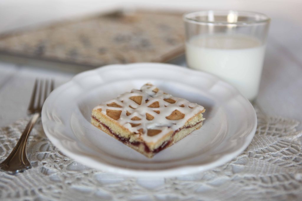 Raspberry Swirl Bars