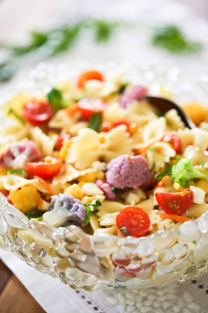 Rainbow Pasta Salad