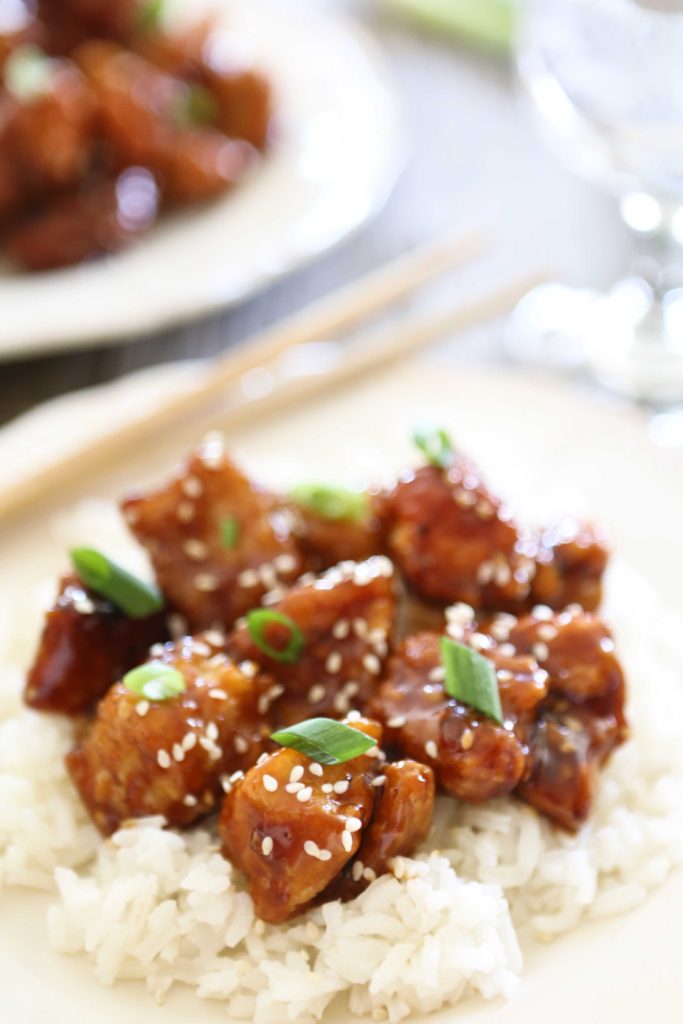 Crispy Honey Sesame Chicken