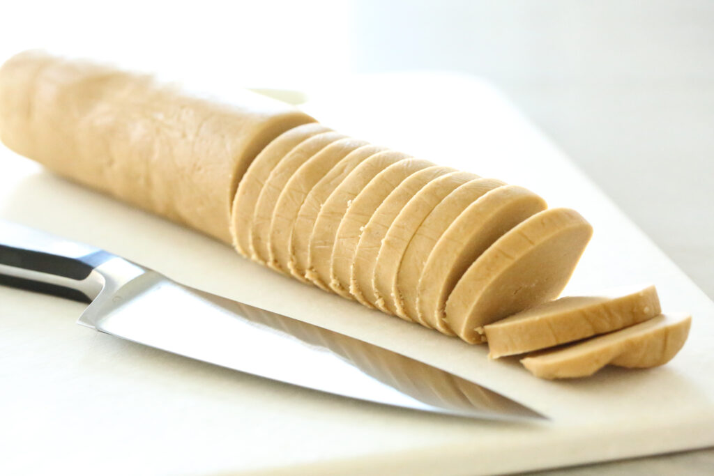 Salted Caramel Cookie dough slices