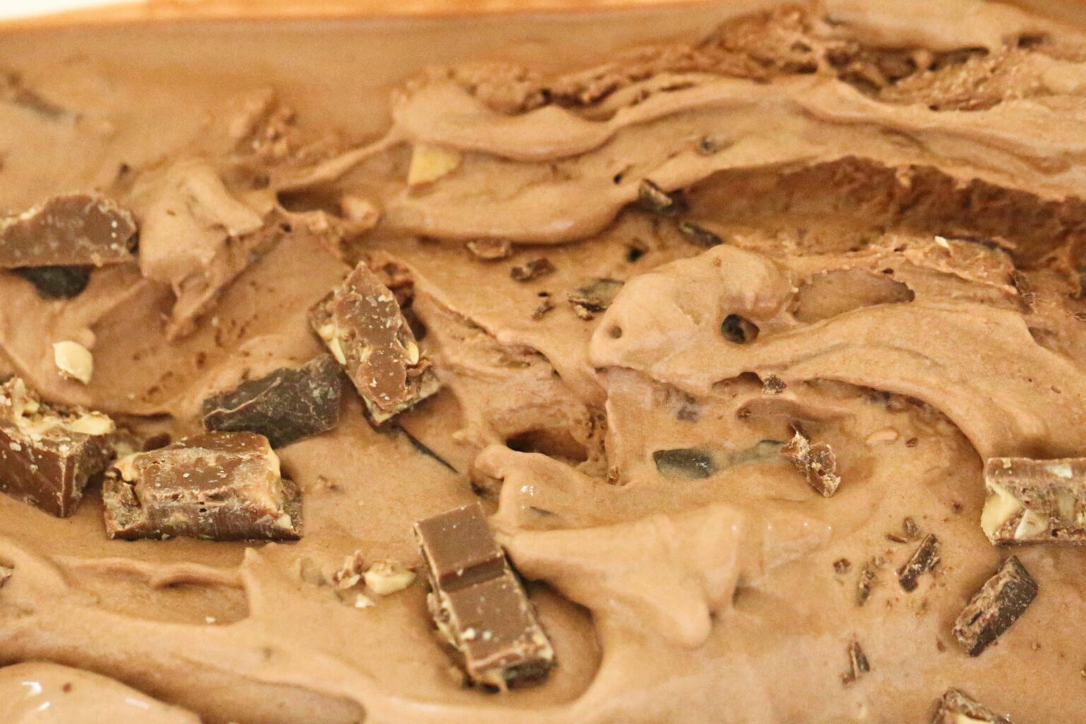 Chocolate Toffee Almond Ice Cream White Apron Blog