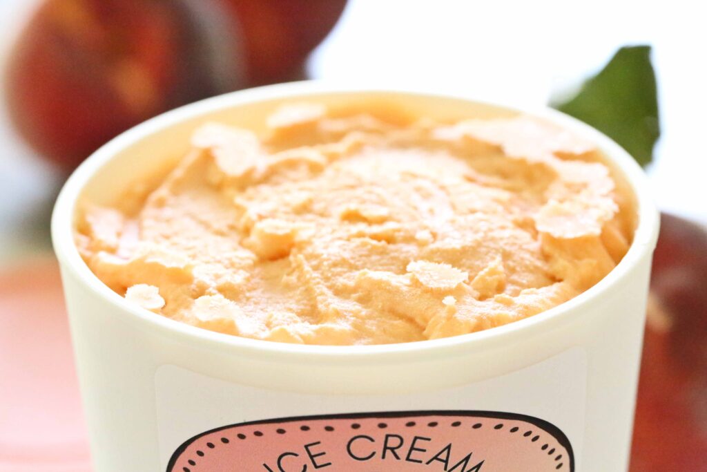 Peach Ice Cream