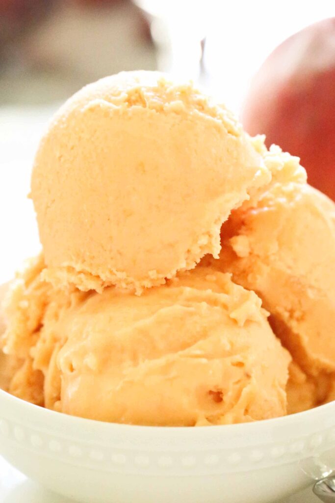 Peach Ice Cream