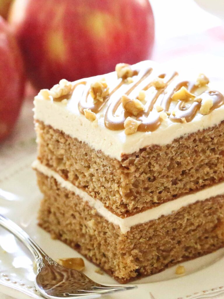 Caramel Apple Spice Cake