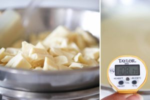 Making nPeppermint Bark