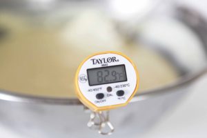 Making Peppermint Bark