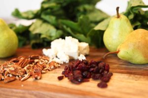 Autumn Salad with Creamy Balsamic Dressing