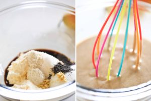 Homemade Autumn Salad with Creamy Balsamic Dressing