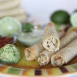 Baked Chicken Taquitos