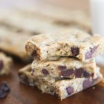 Soft and Chewy Chocolate Chip Cookie Bars (a.k.a. Pan Cookies)