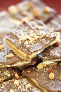 Homemade Toffee Crackers