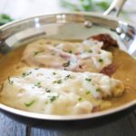 Skillet Chicken Cordon Bleu