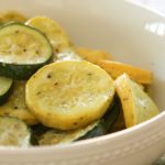 Roasted Zucchini and Crookneck Squash
