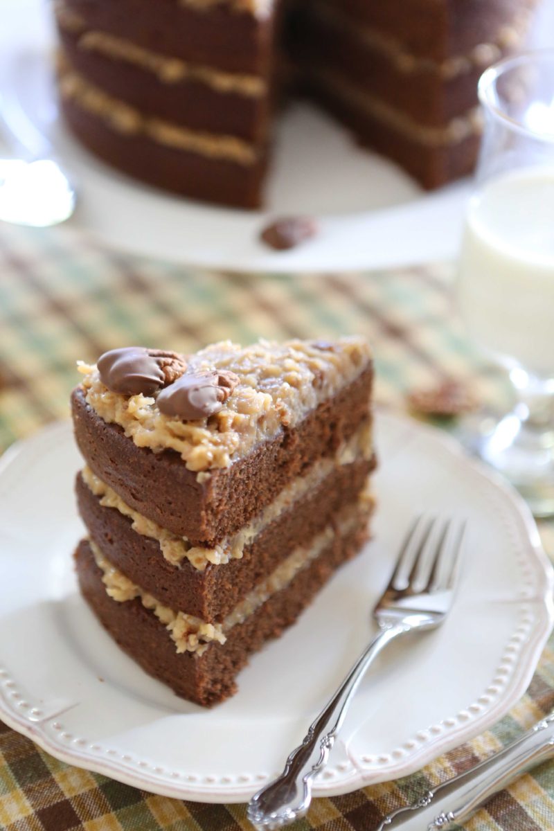 German Chocolate Cake and Frosting White Apron Blog