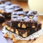 Chewy Chocolate Peanut Butter Chip Cookie Bars