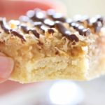 Coconut Caramel Cookie Bars