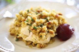 Chicken and Stuffing Casserole