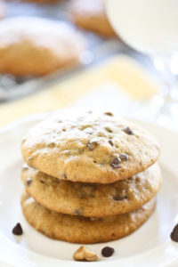 Banana Chocolate Chip Cookies