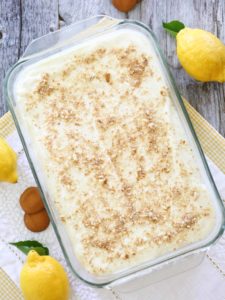 Lemon Cream Frozen Dessert