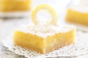 Lemon Bars Recipe