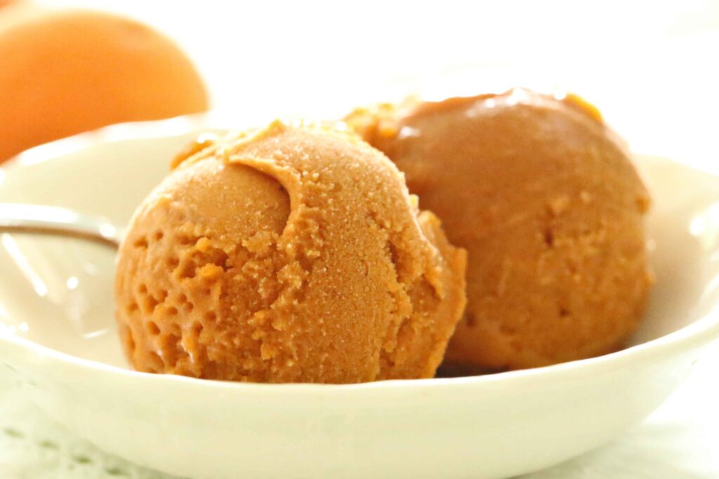 Apricot Lemonade Sorbet White Apron Blog