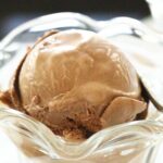 Dish of Chocolate Frozen Custard