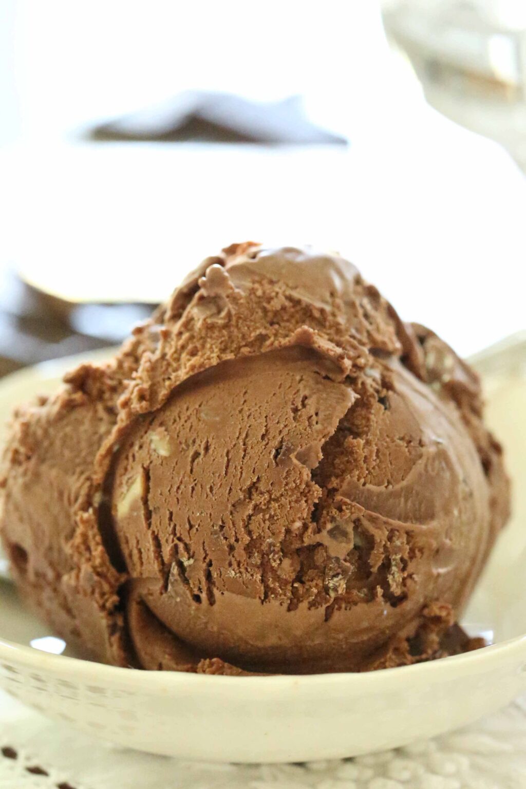 Chocolate Toffee Almond Ice Cream White Apron Blog