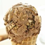 Chocolate Caramel Graham Ice Cream