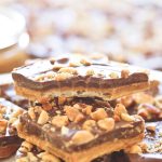 Homemade peanut butter bars