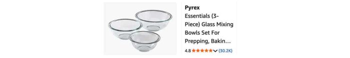 Pyrex Mixing Bowls