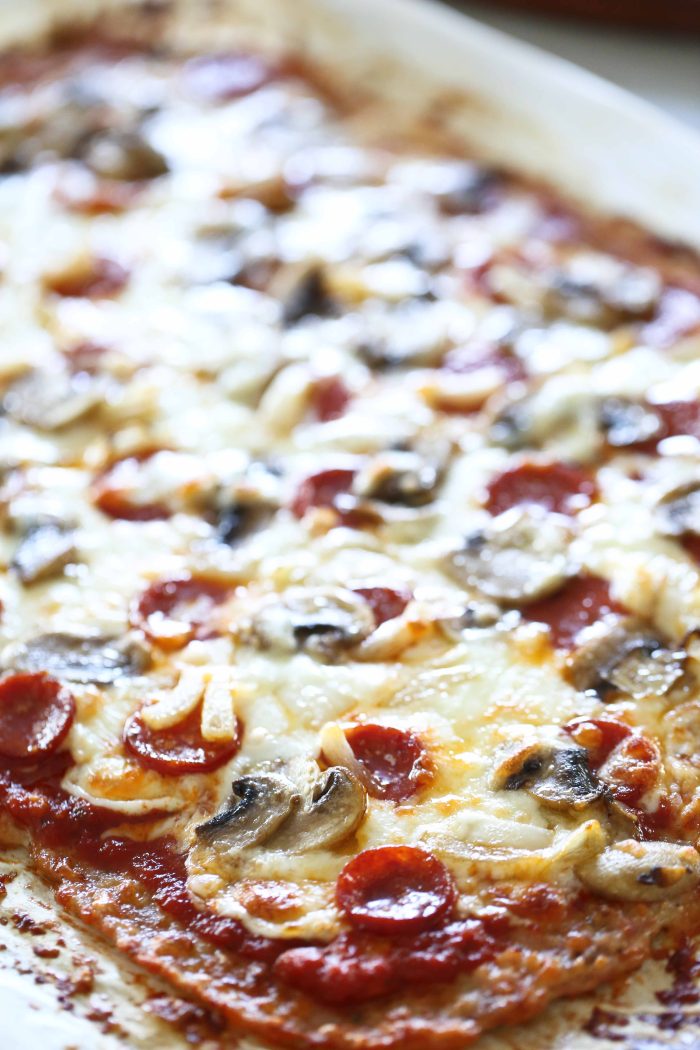 Homemade Gluten-Free and Low Carb Pizza