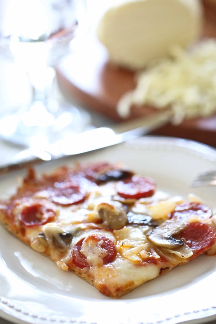 Homemade Gluten-Free and Low Carb Pizza